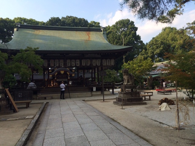 京都　今宮神社　あぶり餅