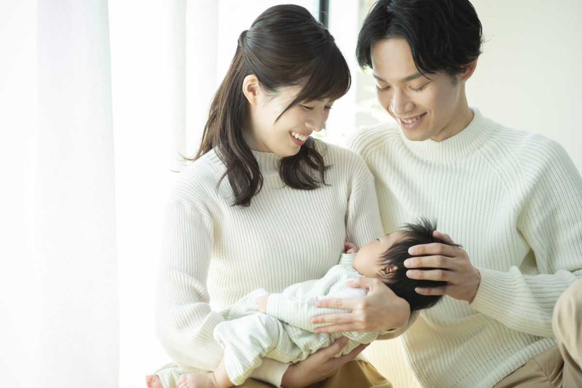 夫婦　赤ちゃん