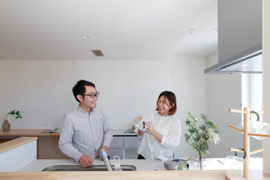 家事シェアを自然に育む“動線と間取り”の工夫